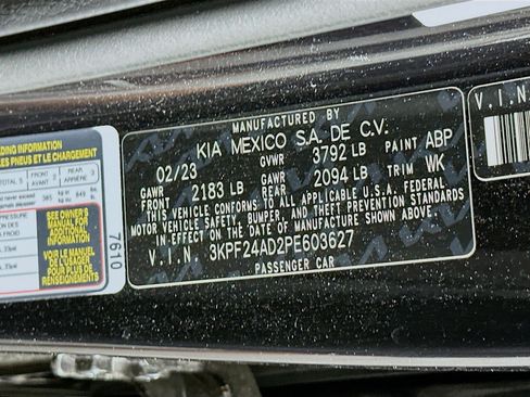 Used 2023 Kia Forte LXS image 12