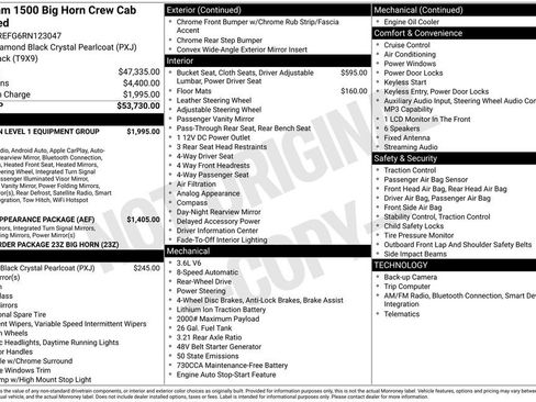 Used 2024 RAM 1500 Big Horn RWD image 5