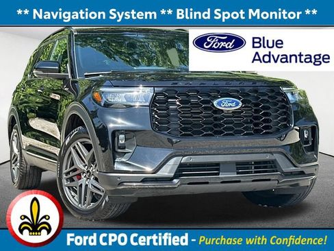 Certified 2025 Ford Explorer ST-Line w/ ST-Line Street Pack AWD/4WD image 1