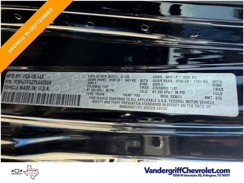 Used 2023 Jeep Gladiator Overland AWD/4WD image 29