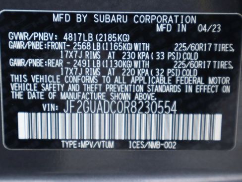 Used 2024 Subaru Crosstrek 2.0i Premium AWD/4WD image 28
