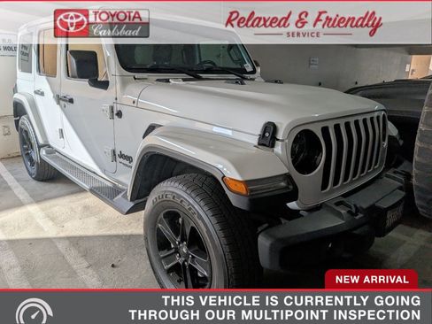 Used 2020 Jeep Wrangler Unlimited Sahara AWD/4WD image 1