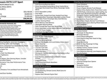 Used 2022 Genesis GV70 3.5T Sport w/ Sport Advanced Package