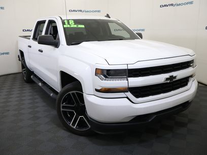 Used 2018 Chevrolet Silverado 1500 Custom w/ LPO, Black Pack