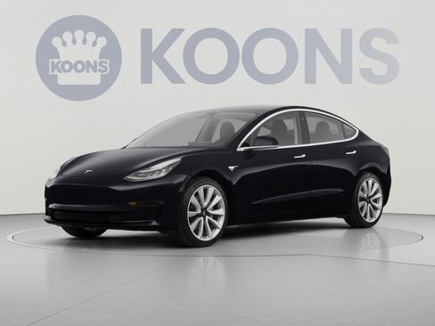 Used 2021 Tesla Model 3 Long Range AWD/4WD image 1