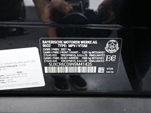 Used 2022 BMW X5 xDrive40i AWD/4WD image 55