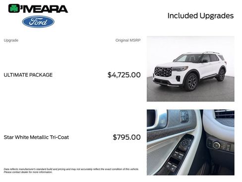 Used 2025 Ford Explorer Platinum w/ Ultimate Package AWD/4WD image 4