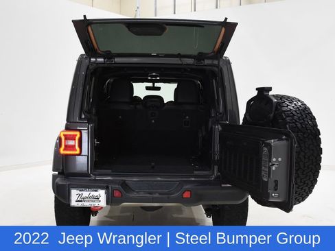 Used 2022 Jeep Wrangler Unlimited Rubicon w/ Steel Bumper Group AWD/4WD image 7