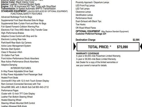 Used 2026 RAM 1500 RHO image 2