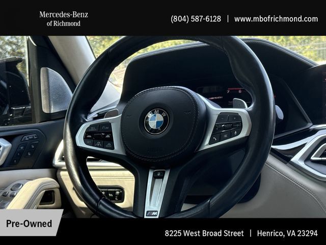 Used 2020 BMW X7 M50i w/ Dynamic Handling Package AWD/4WD image 22