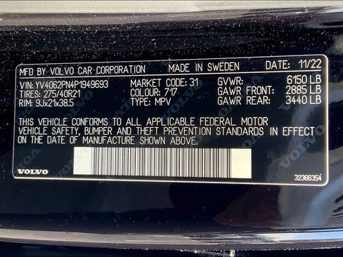 Certified 2023 Volvo XC90 B6 Plus w/ Protection Package image 30