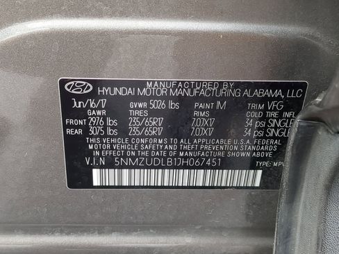 Used 2018 Hyundai Santa Fe Sport w/ 2.4L Value Package 02 image 21