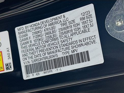 Certified 2024 Honda CR-V EX-L image 34