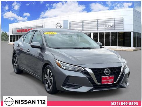 Certified 2021 Nissan Sentra SV image 1