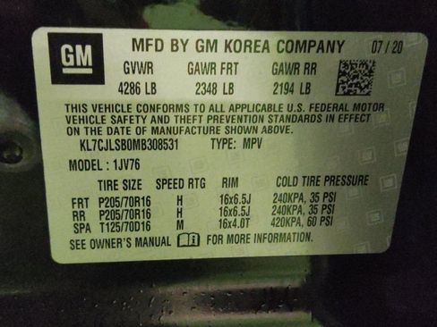 Used 2021 Chevrolet Trax LT w/ LT Convenience Package FWD image 33