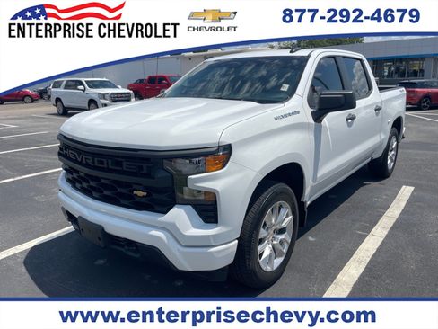 Used 2024 Chevrolet Silverado 1500 Custom AWD/4WD image 1