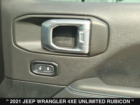 Used 2021 Jeep Wrangler Unlimited Rubicon 4xe w/ Steel Bumper Group AWD/4WD image 29