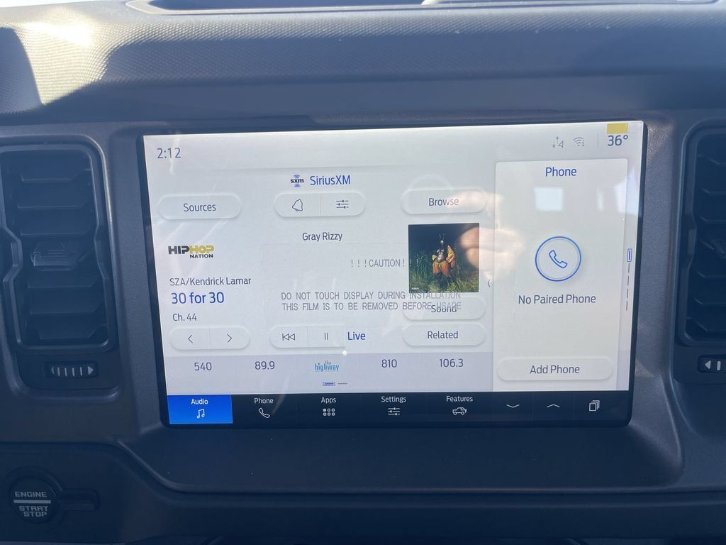 New 2025 Ford Bronco 4-Door AWD/4WD image 22