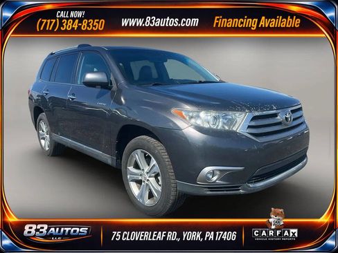 Used 2012 Toyota Highlander Limited w/ Tow Pkg AWD/4WD image 1