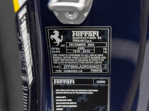 Certified 2024 Ferrari 296 GTB RWD image 20