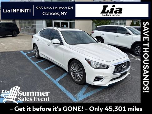 Certified 2023 INFINITI Q50 Luxe AWD/4WD image 1