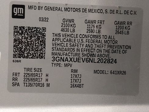 Used 2022 Chevrolet Equinox LT AWD/4WD image 33
