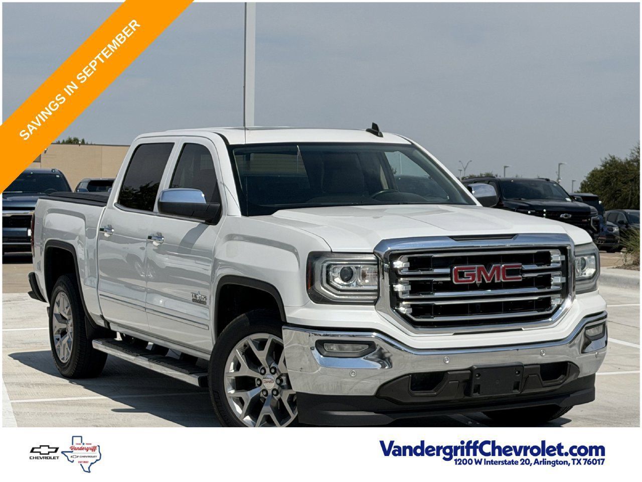 Used 2018 GMC Sierra 1500 SLT w/ Texas SLT Premium Package RWD image 2
