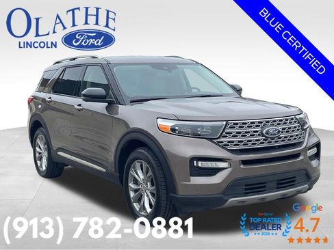 Certified 2021 Ford Explorer Limited w/ Equipment Group 301A image 8