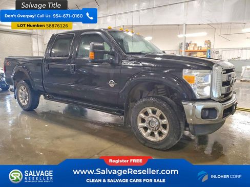 Used 2011 Ford F350 Lariat w/ Lariat Ultimate Pkg AWD/4WD image 5
