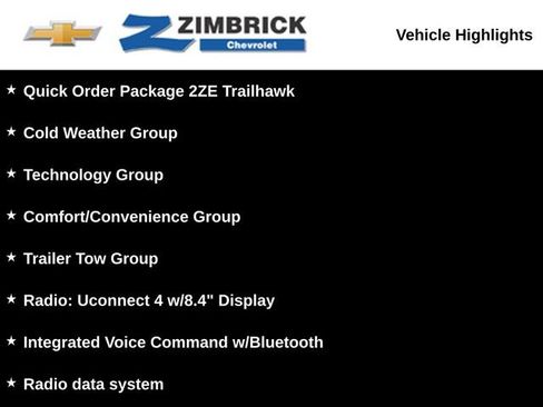 Used 2020 Jeep Cherokee Trailhawk w/ Technology Group AWD/4WD image 5