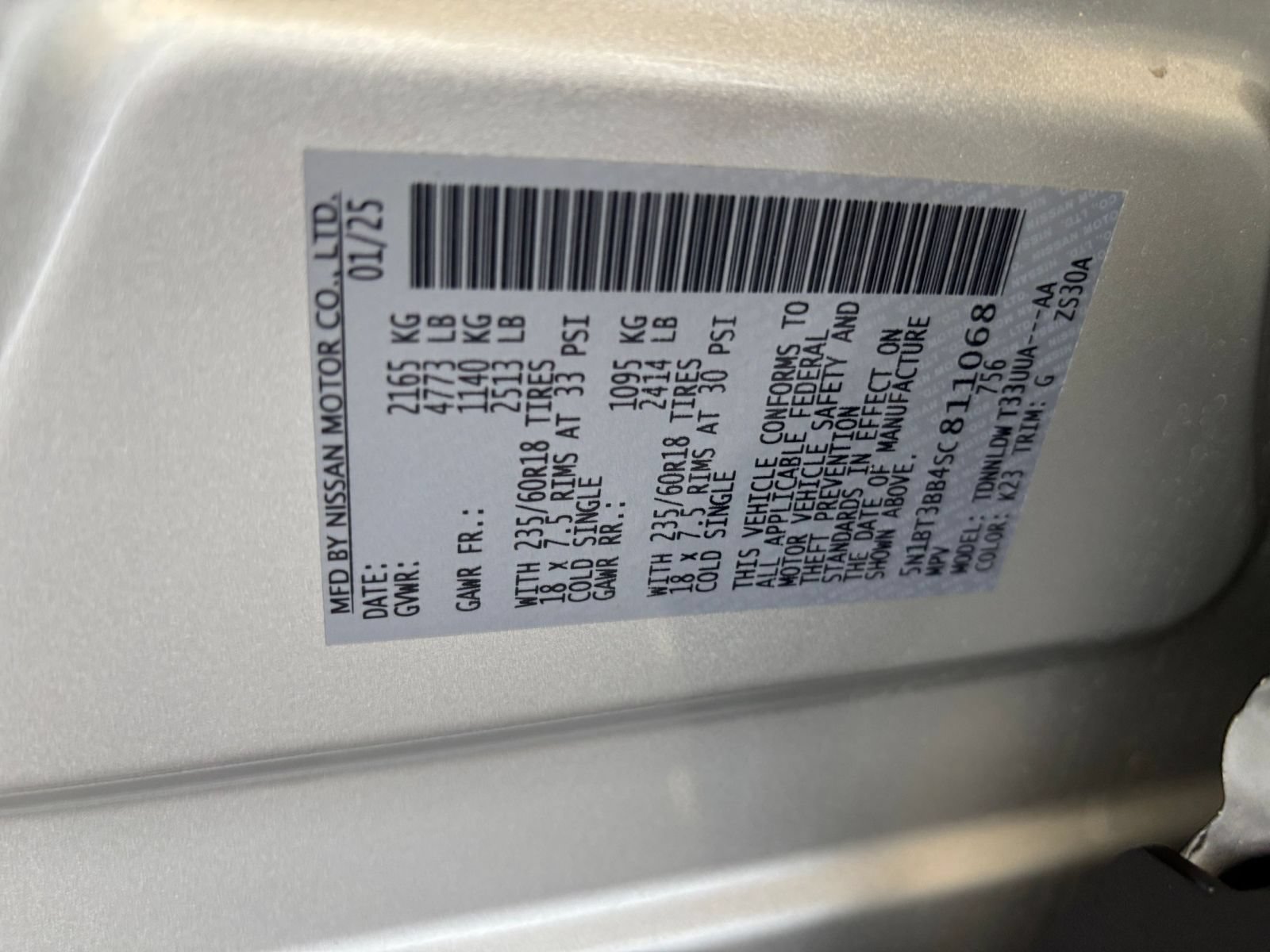 Used 2025 Nissan Rogue SV AWD/4WD image 30
