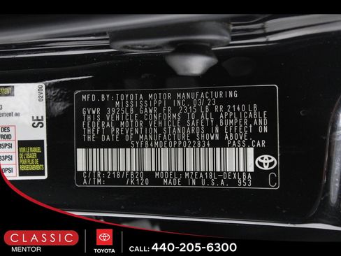 Certified 2023 Toyota Corolla LE image 20