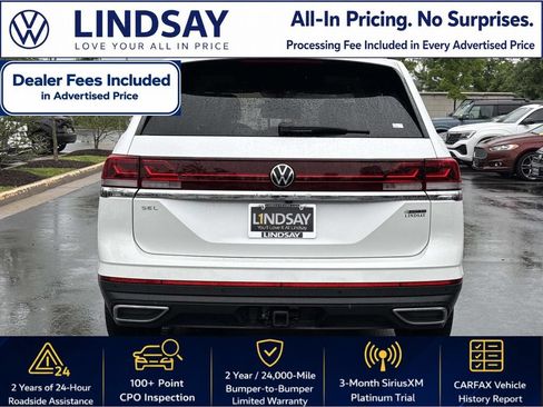 Certified 2025 Volkswagen Atlas SEL AWD/4WD image 4