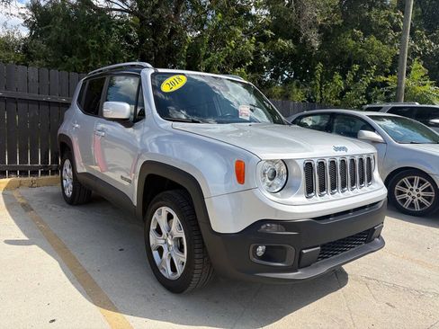 Used 2018 Jeep Renegade Limited w/ UConnect 8.4 Nav Group AWD/4WD image 1