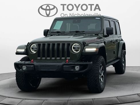 Used 2022 Jeep Wrangler Unlimited Rubicon w/ Steel Bumper Group image 1