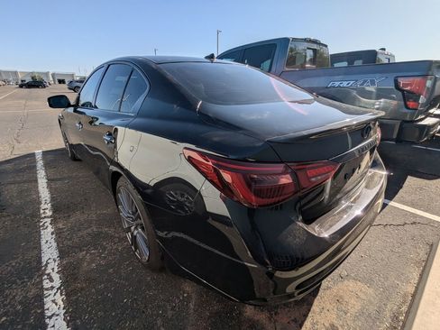 Certified 2023 INFINITI Q50 Red Sport 400 w/ Black Opal Edition RWD image 6