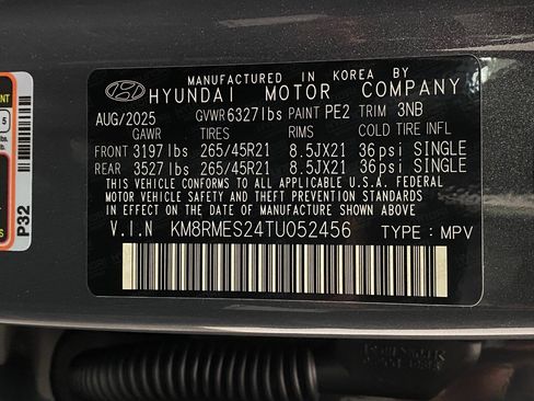 New 2026 Hyundai Palisade Calligraphy AWD/4WD image 39