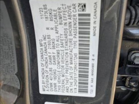 Used 2024 Honda Civic EX image 23
