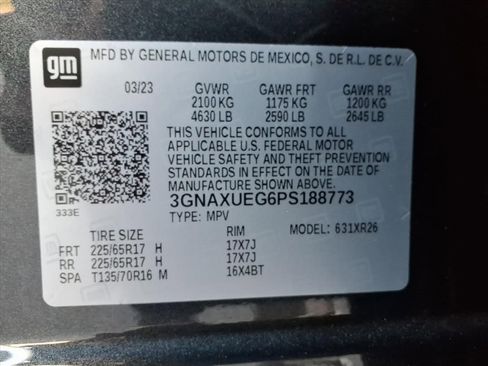 Certified 2023 Chevrolet Equinox LT AWD/4WD image 27