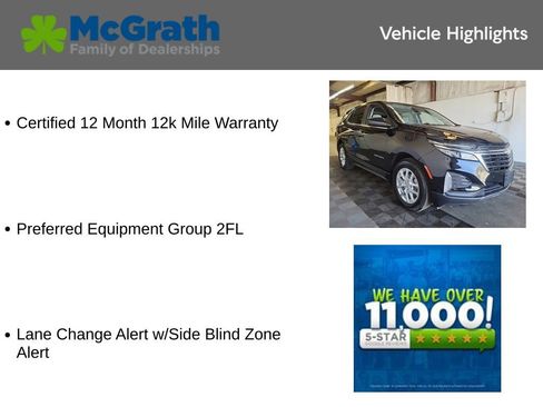 Used 2023 Chevrolet Equinox LT w/ LPO, Floor Liner Package FWD image 5