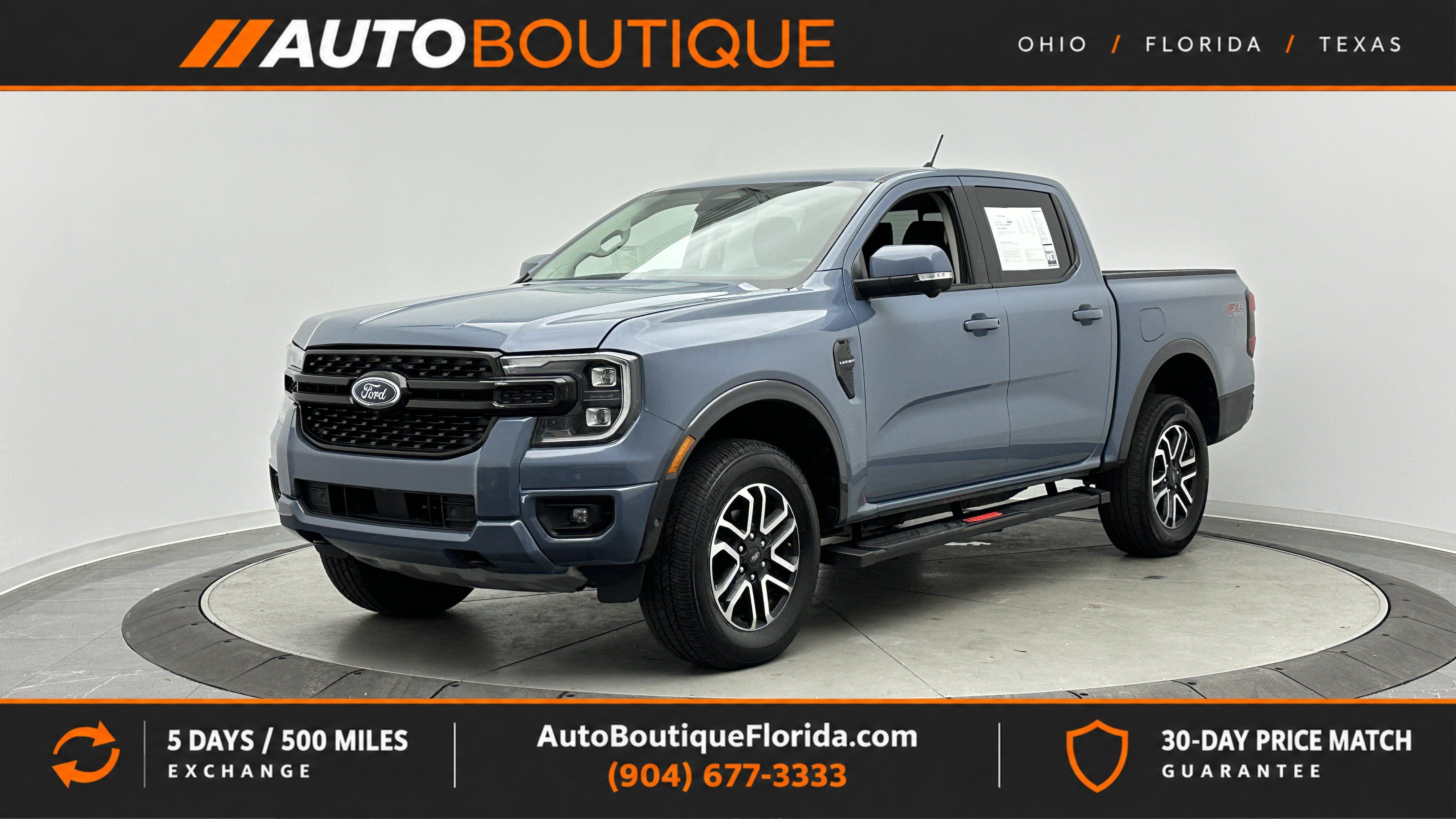 Used 2024 Ford Ranger Lariat w/ FX4 Off-Road Package AWD/4WD image 1