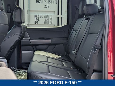 New 2026 Ford F150 Lariat w/ Equipment Group 501A Mid AWD/4WD image 17