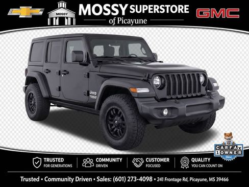 Used 2020 Jeep Wrangler Unlimited Sport AWD/4WD image 2