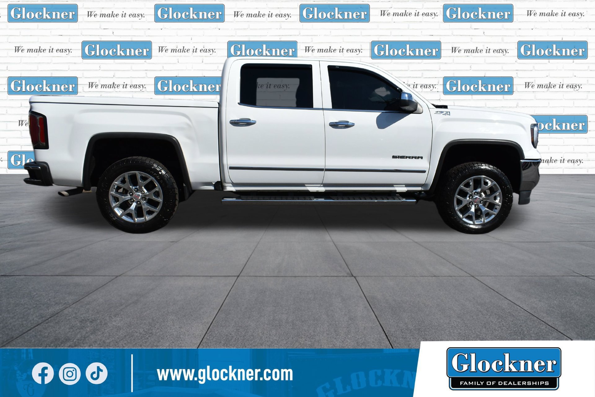 Used 2017 GMC Sierra 1500 SLT w/ SLT Premium Package AWD/4WD image 4