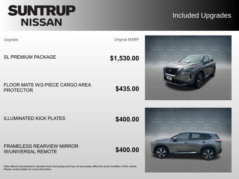 Used 2023 Nissan Rogue SL w/ SL Premium Package FWD image 2