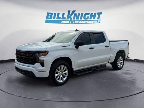 Used 2023 Chevrolet Silverado 1500 Custom w/ LPO, Dark Essentials Package AWD/4WD image 1
