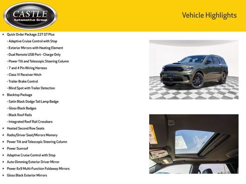 New 2026 Dodge Durango GT AWD/4WD image 6