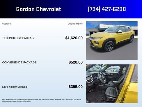 Used 2023 Chevrolet TrailBlazer ACTIV w/ Technology Package image 5