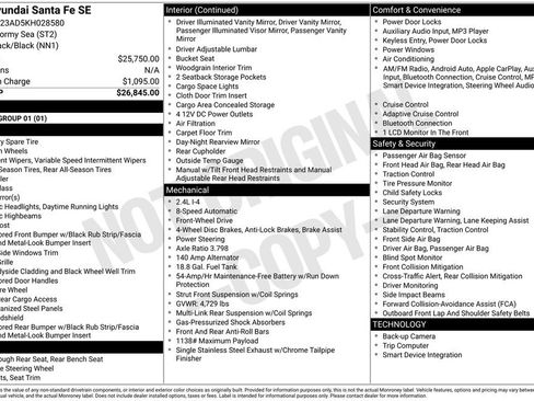 Used 2019 Hyundai Santa Fe SE image 4