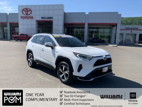 Certified 2021 Toyota RAV4 SE w/ Weather & Moonroof Package AWD/4WD image 1